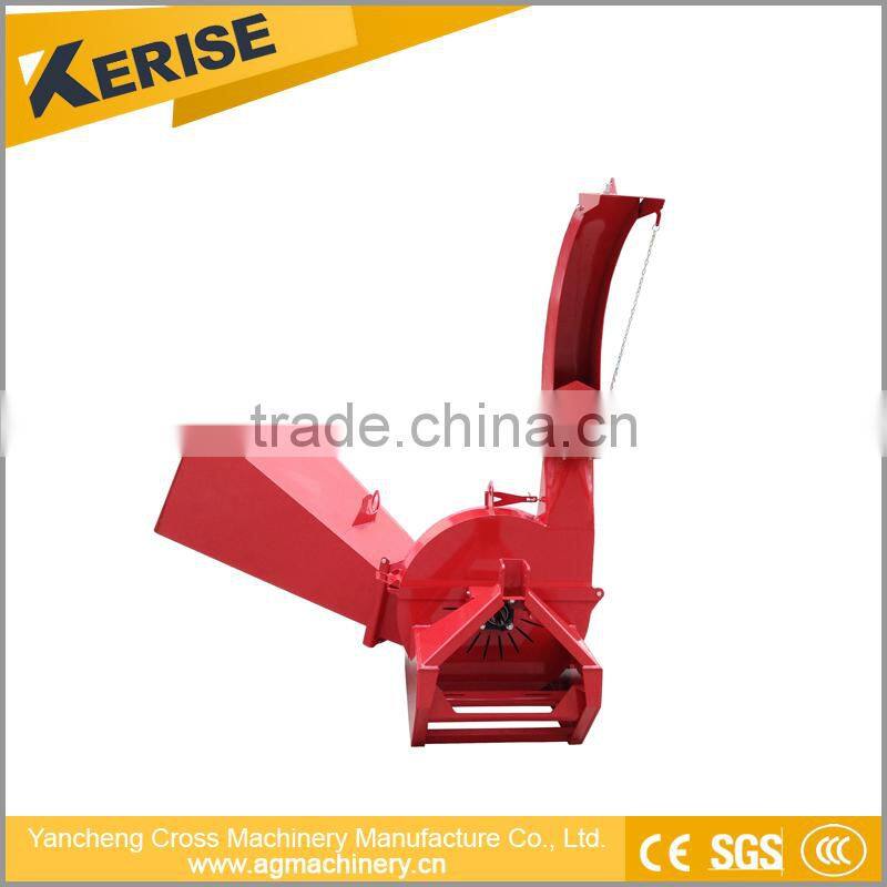 Hydraulic feed pto chipper shredder, tractor wood chipper