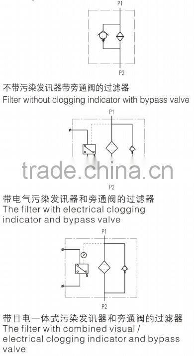 RFA hydraulic tank filter,return filter