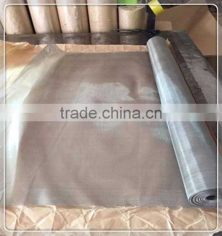 high quality 304 316 60 micron stainless steel wire mesh