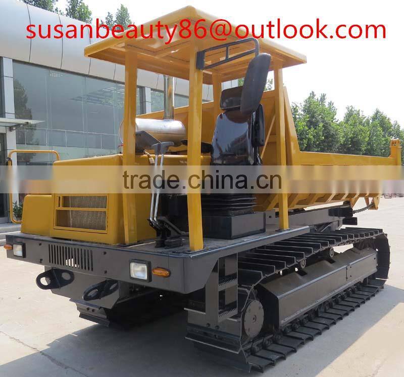 high quanlity 2 ton dumper crawler transporter for engineering