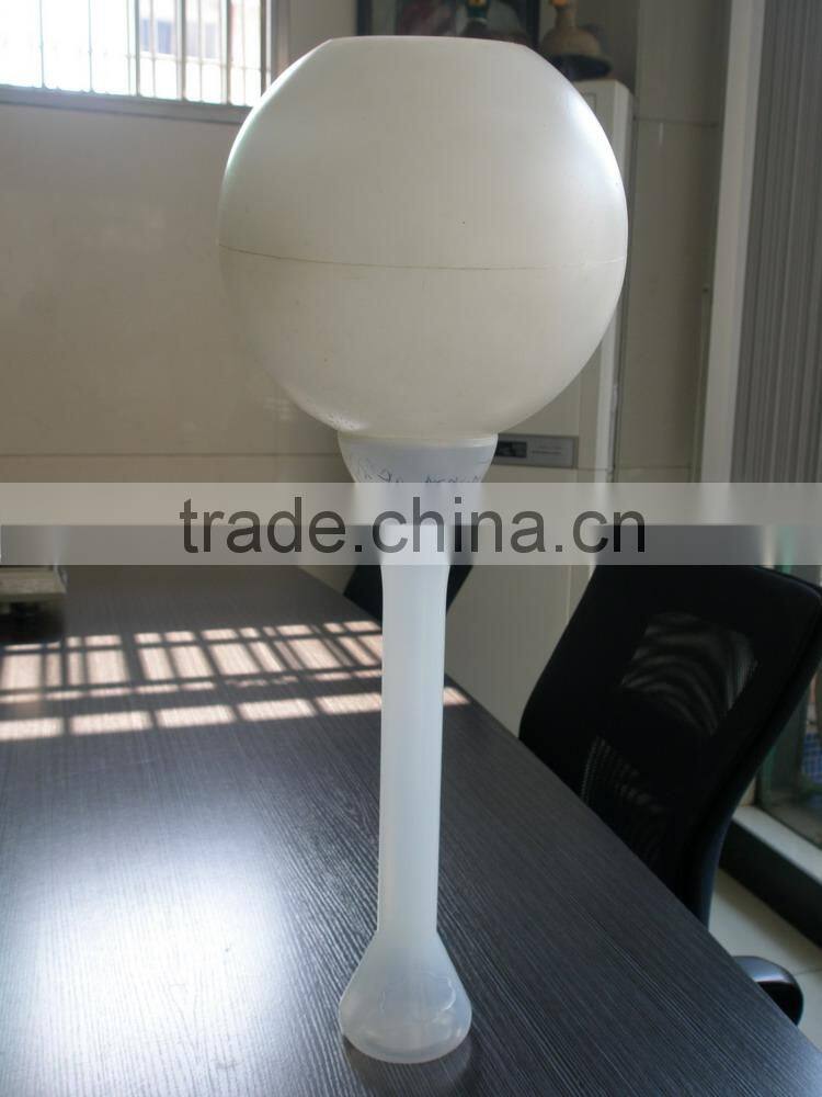 OEM Plastic PE Led Lampshade Round Plastic Lampshade Blow Molding