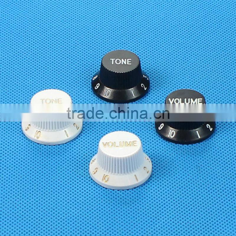 plastic skirted AMP knobs set for late 70's jazz bass