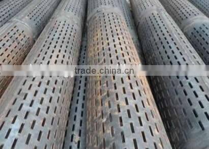 API slotted liner, stainless steel sieve pipe for oil and gas drilling