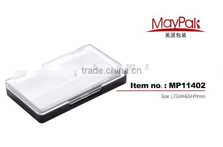 TWO holes plastic blusher case packaging