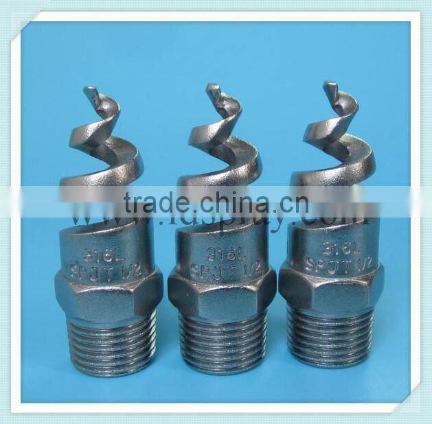 SPJT and sand blasting solid cone spiral nozzle