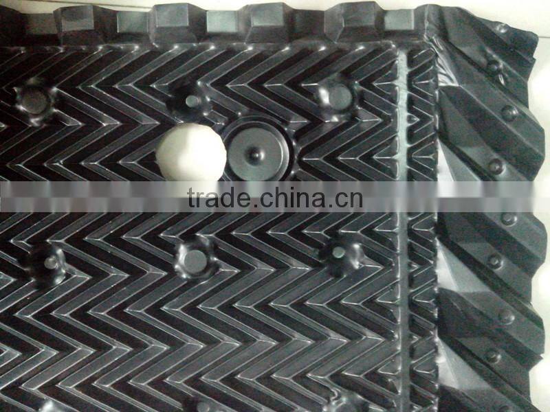 High quality industrail water cooling tower fill/New material 1100/1200*500mm cooling tower filler