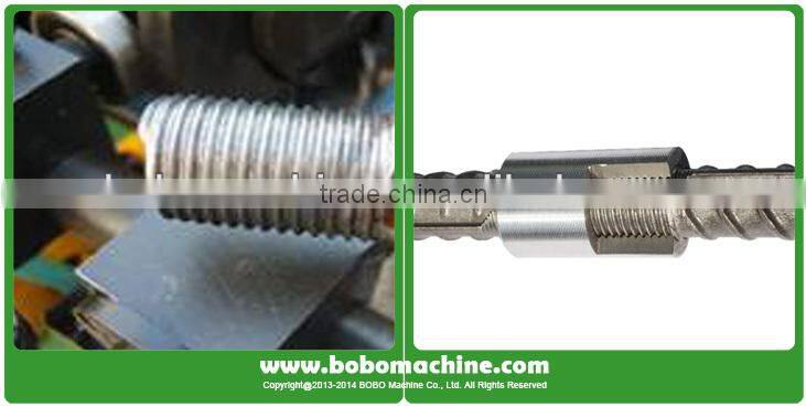 Thread rolling machine for different rod diameter