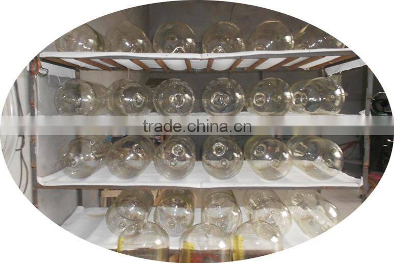 Open Top Glass Milk Receiver