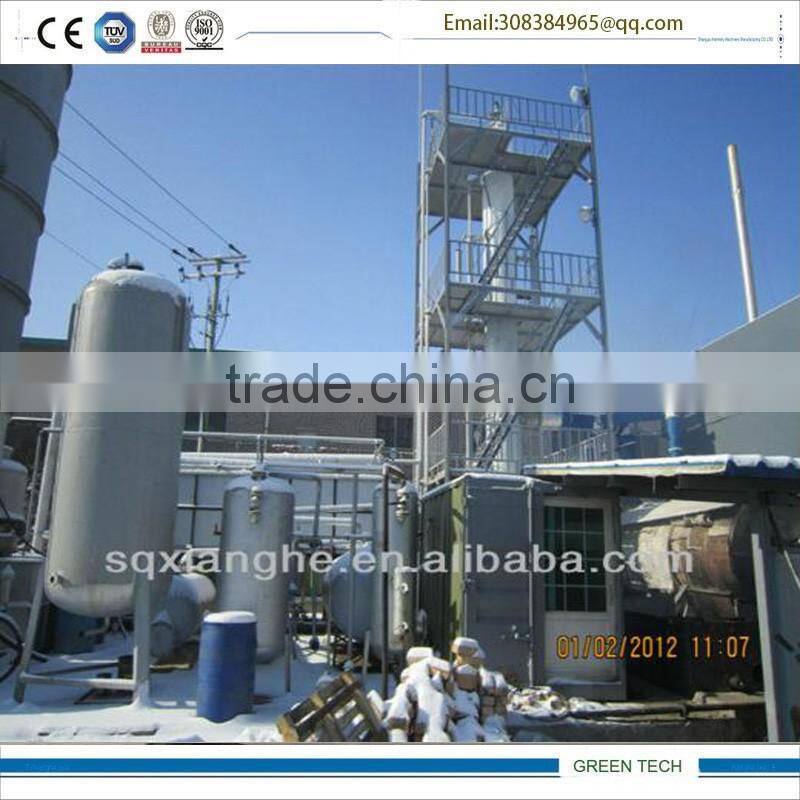 Professional used oil recycling machine engine oil distillation plant