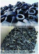 High Efficiency waste tyre recycling shredder machine