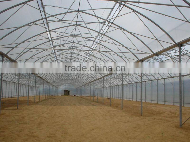 Low cost metal green houses