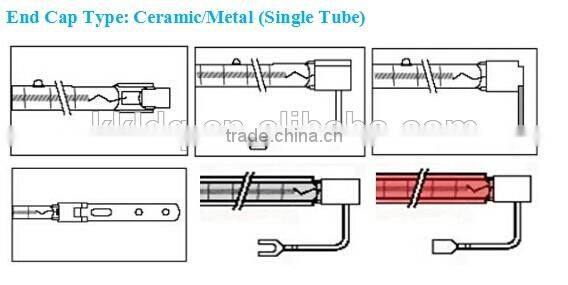 Medium Infrared lamp for grain drying