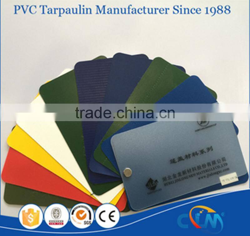 pvc vinyl coated color tarpaulin fabric