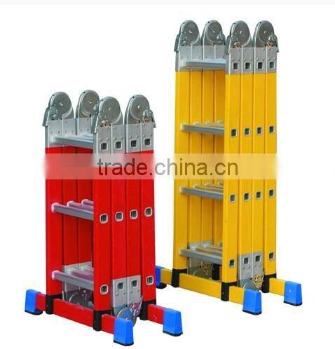 Wholesale beautiful appearance non slip design foldable ladder