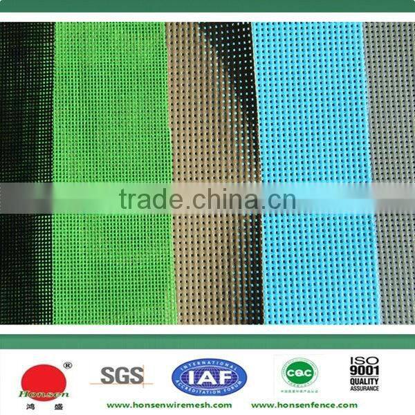 2014 flame retardant pvc coated construction nets