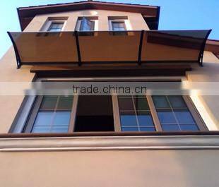 YP60200 23.6X78in clear polycarbonate(plastic bracket awning) NEW DIY door canopies For Front Door Patio Rain Cover