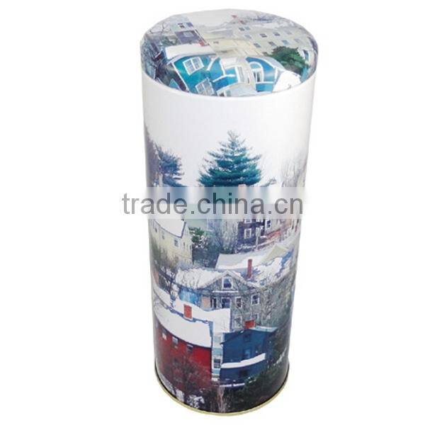 custom tin tea packing box