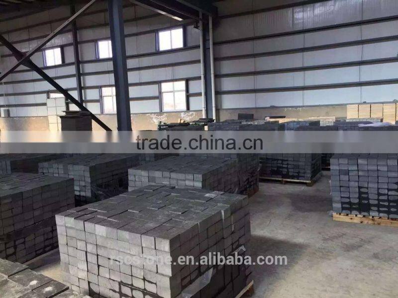 black basalt flamed brushed granite tiles 100x100