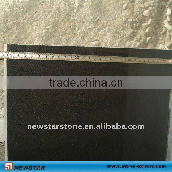 Polish black granite, popular black basalt