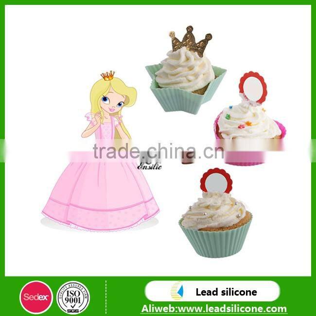 Custom Colorful Silicone Cake Moulds, Food Grade non-toxic Silicone Cake Moulds