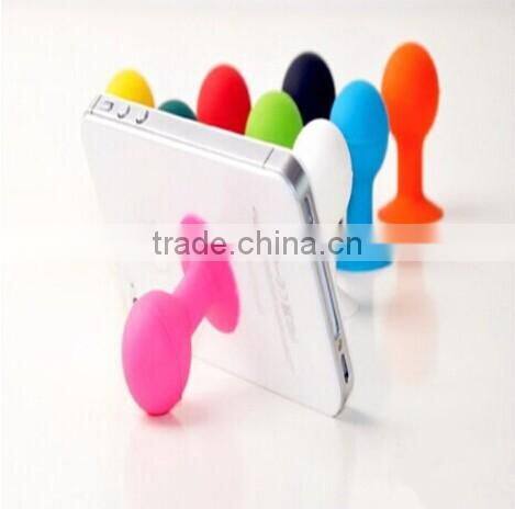 Cell Phones Holder Colorful Octopus Silicone Rubber Sucker Stand Bracket Mini Ball phone Holder