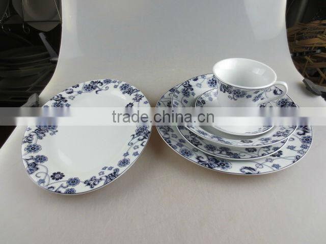 32pcs decal porcelain dinner ware set