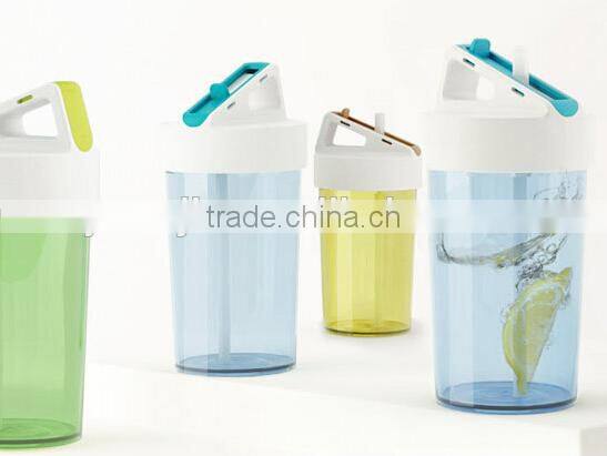 Supply fashion creative Plastic cup / Straw cup (350ml)