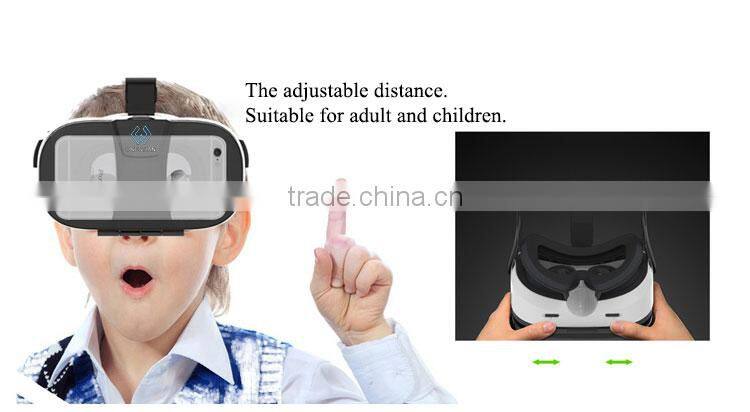 Hot selling android4.0-6.5 inch all in one virtual reality 3d glasses