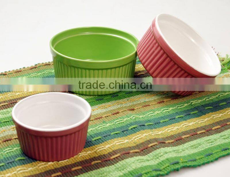 Square Stoneware Fresh Valley Farm Baking Dishes