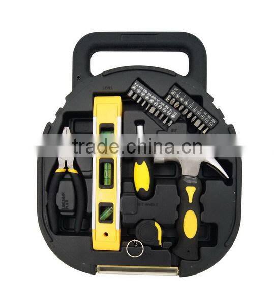 TOPRANK 25 piece household tool set in carry box packing heavy duty