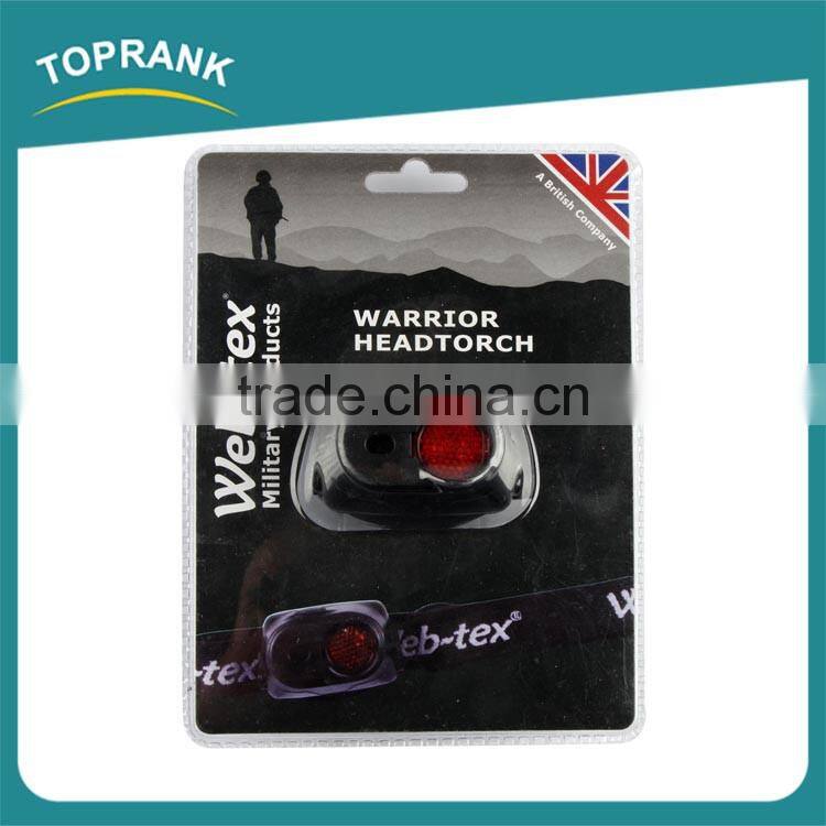 Hot sale most powerful headlamp, ABS led head lamp with braid belt