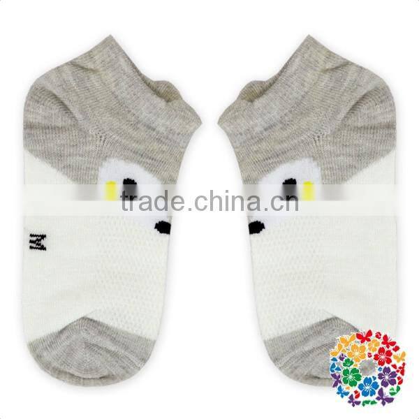 fall winter quality wholesale baby cartoon knitted animal head socks