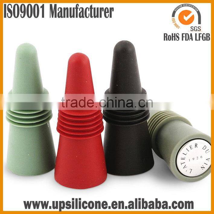 new design silicone rubber wine bottle stopper
