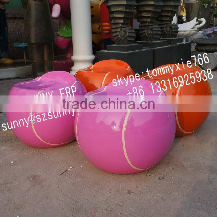 Fiberglass ball chair