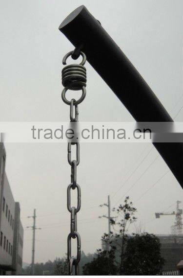 Rattan hanging egg chair