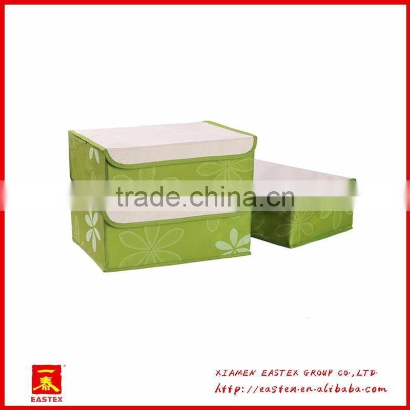 High quality oxford cloth socks/bra/briefs storage Box 3 pcs a set