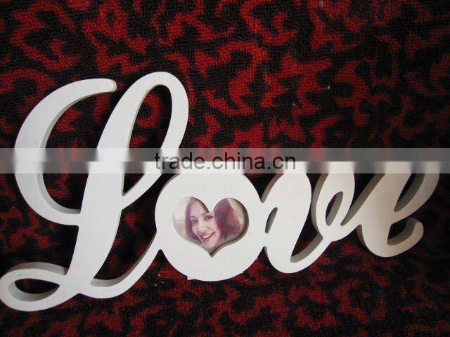 white home wooden letter