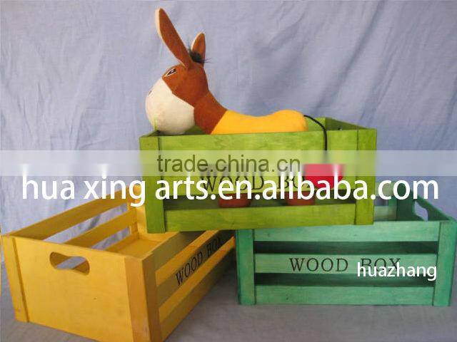 pretty small wooden crate used for packing