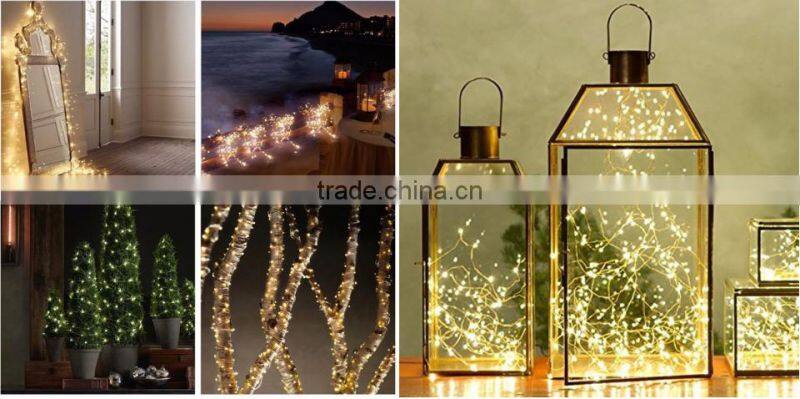 LED String Lights, Copper Wire Lights For Seasonal Decorative Gardens Christmas Holiday Wedding Parties Home Bedroom