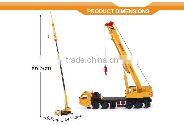 1:55 mini lifting model toys crane,hot sale scale model crane ZDC143539