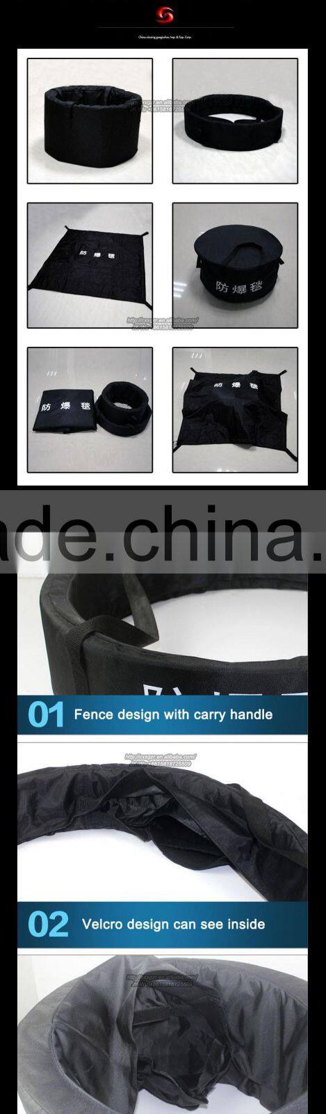 fire blanket explosion-proof blanket Anti-terrorism equipment with bomb suppression blanket