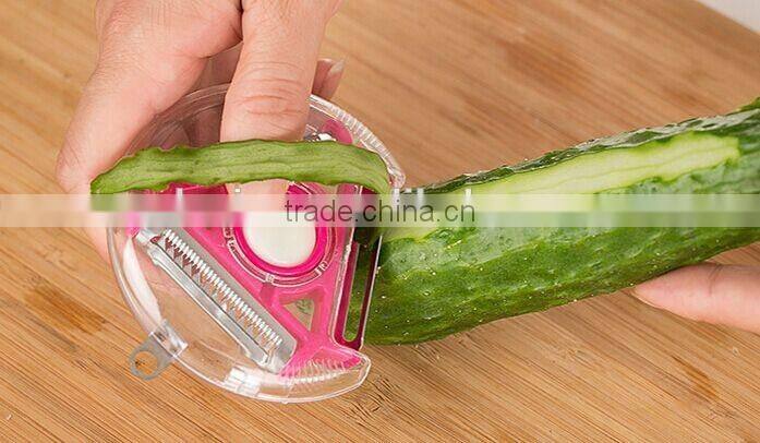 New Arrival Multifunction 3 In 1 Fruit & Vegetable Peeler