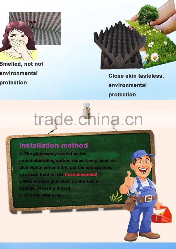 Egg Sound Absorption Melamine Foam Acoustic Panel