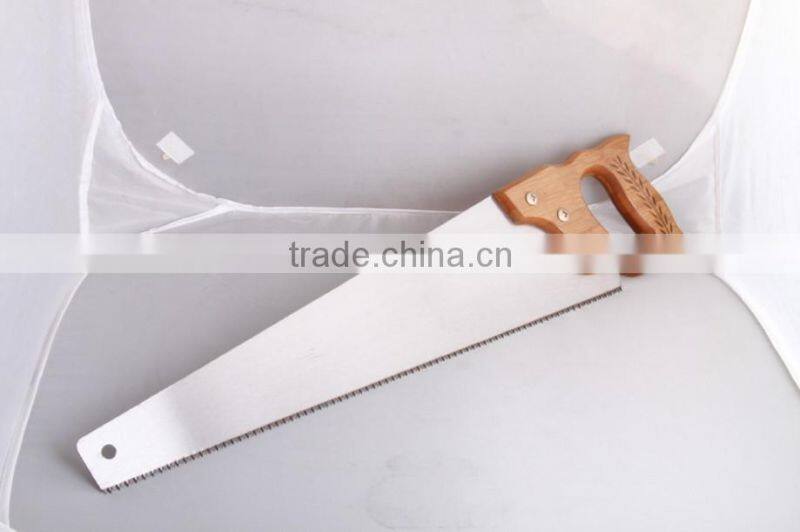 400mm hand saw with wooden handle