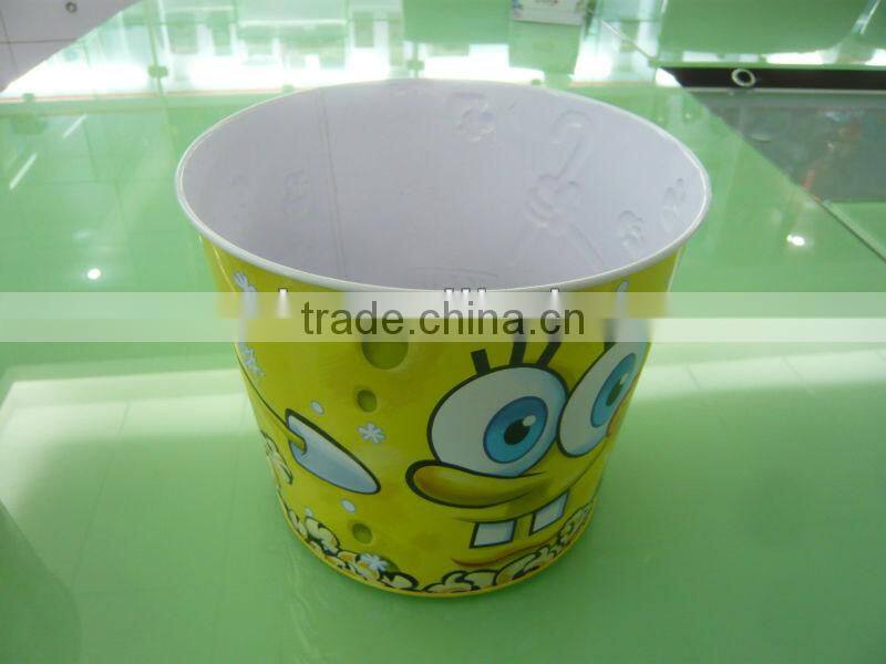 Colourful metal Tin bucket 1485