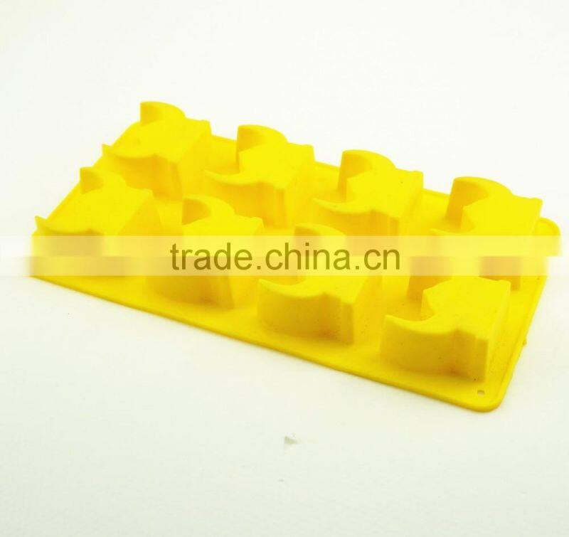 11195 cow head shaped silicone chocolate mould and mold