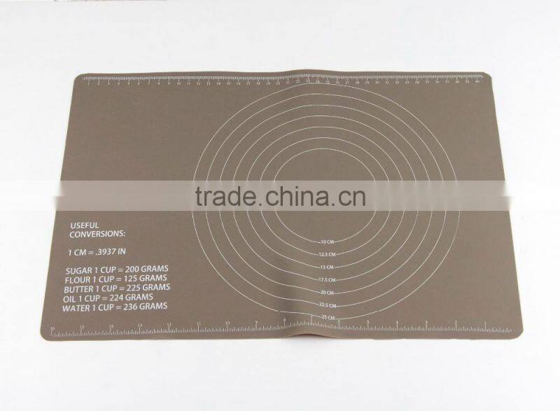 16098 Chef Special,Non Stick,Non Slip Extra Large Silicone Baking Mat for Pastry Rolling with Measurements(40x60cm)