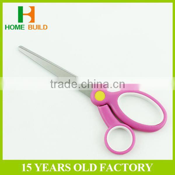 Factory price HB-S7009 7" stationery PP+TPR big handle soft grip scissors