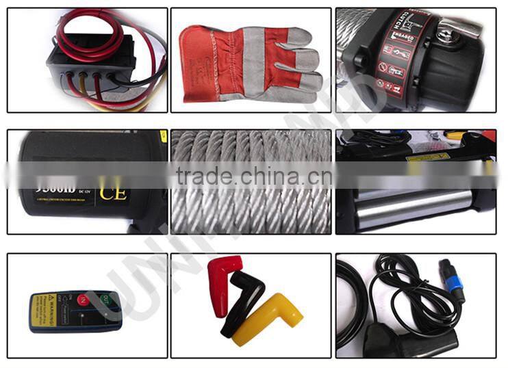 Alibaba China 4x4 Wholesaler Popular Waterproof Wireless control Electric Winch 4x4 accessory