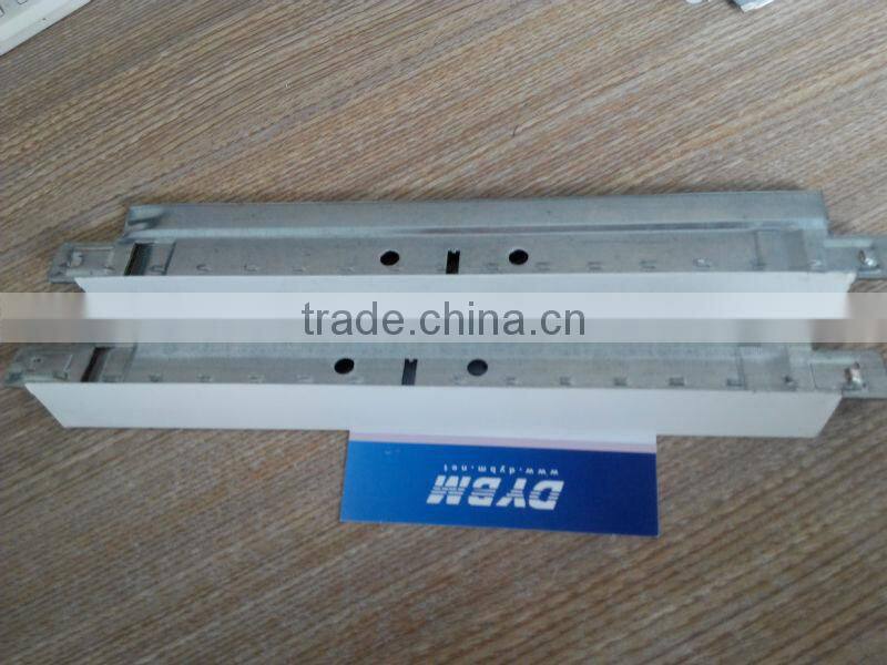 exposed ceiling grid